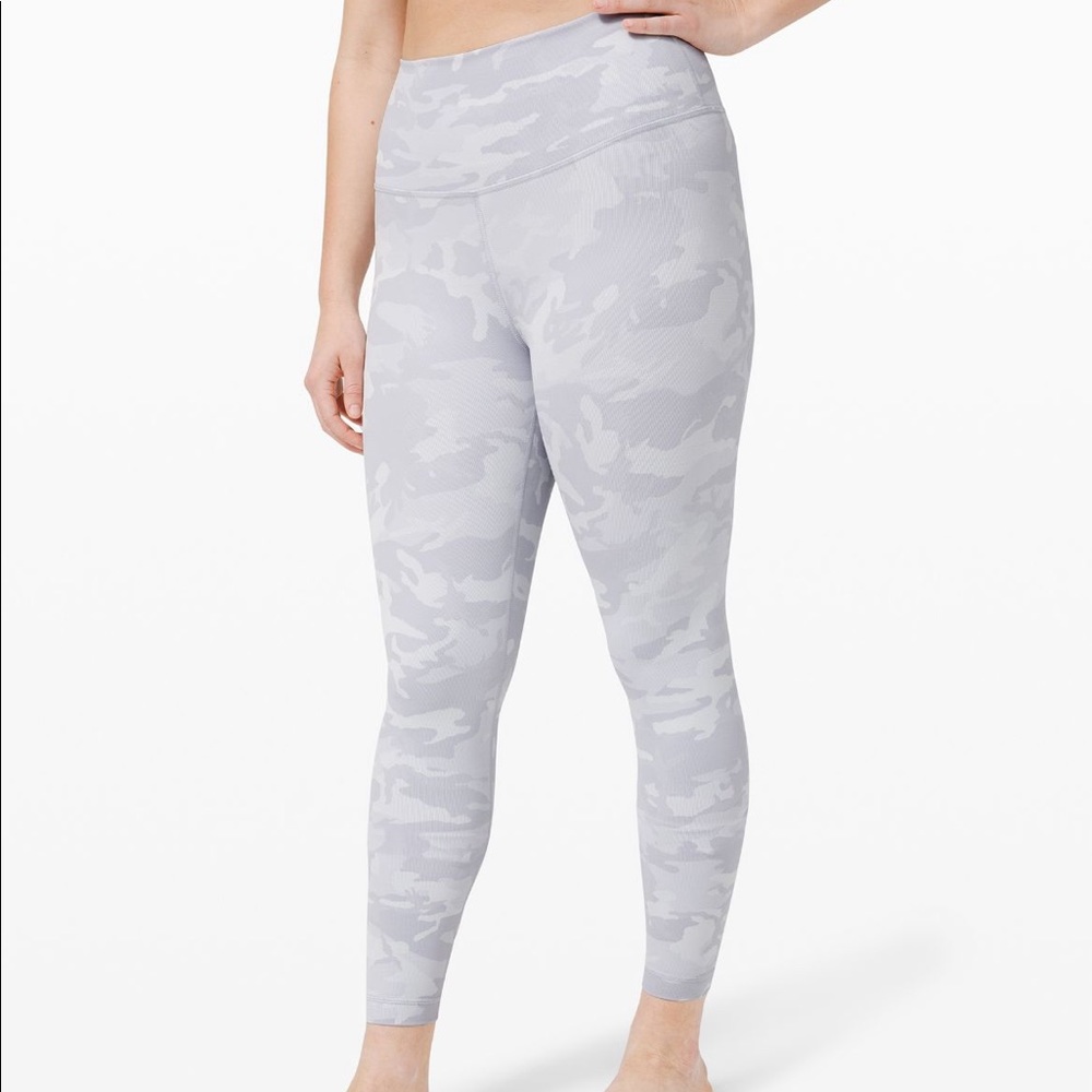 Lululemon Wunder Under HR 25” Camo Luxtreme Leggings